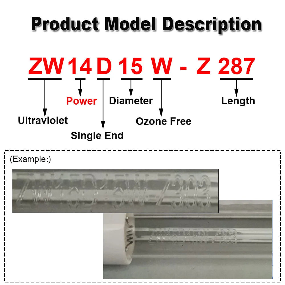 G10q UV Bactericidal Tube – Germicidal Ultraviolet Light for Sterilization