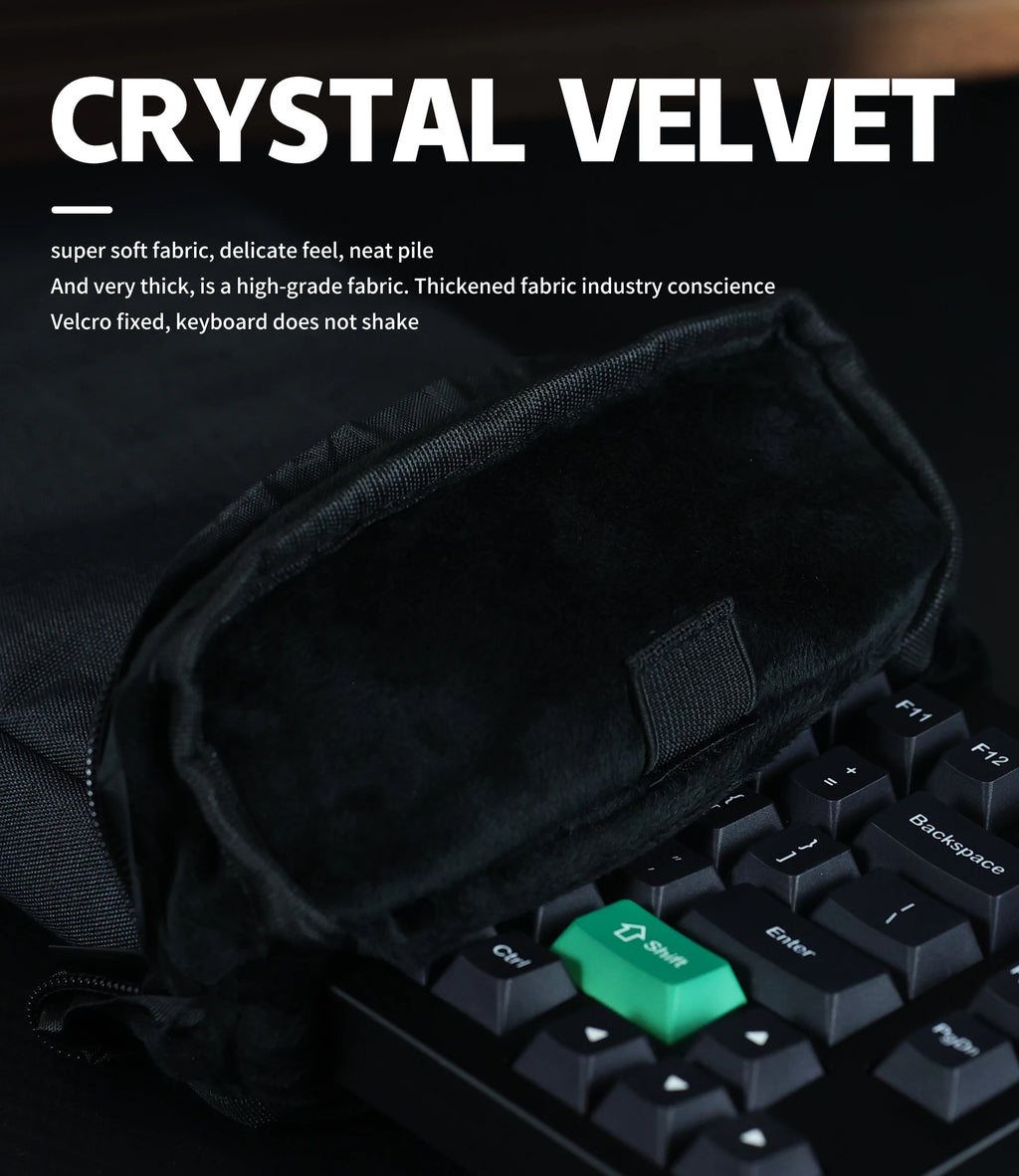 Waterproof Mechanical Keyboard Case – Thickened Protective Bag for Travel