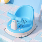 Portable Baby Shower Seat – Non-Slip Support Stand for Newborn Bathing