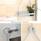 Hanging Bathroom Shelf – Nail-Free Shower Organizer for Shampoo Storage