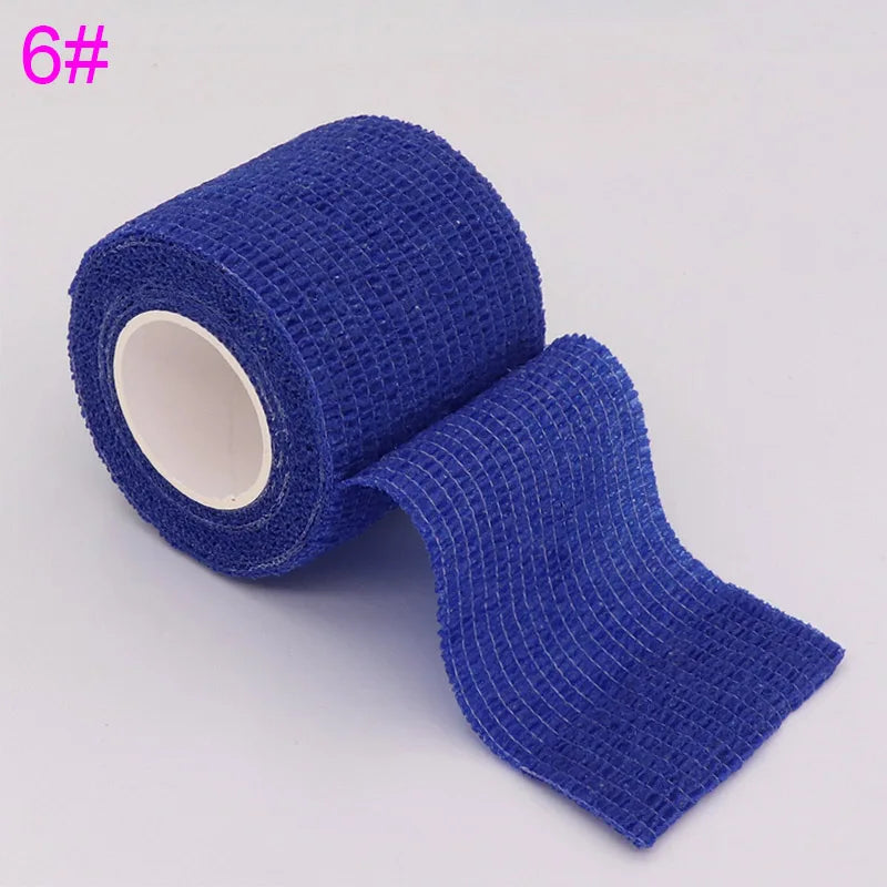 Self-Adhesive Elastic Athletic Tape – Sports Support Wrap for Gym and Injury Recovery