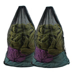 Large Mesh Laundry Bag – 60x90cm Drawstring Organizer for Washing Clothes