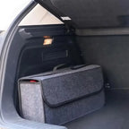 Enlarged Felt Car Storage Box – Thickened Organizer for Vehicle Essentials
