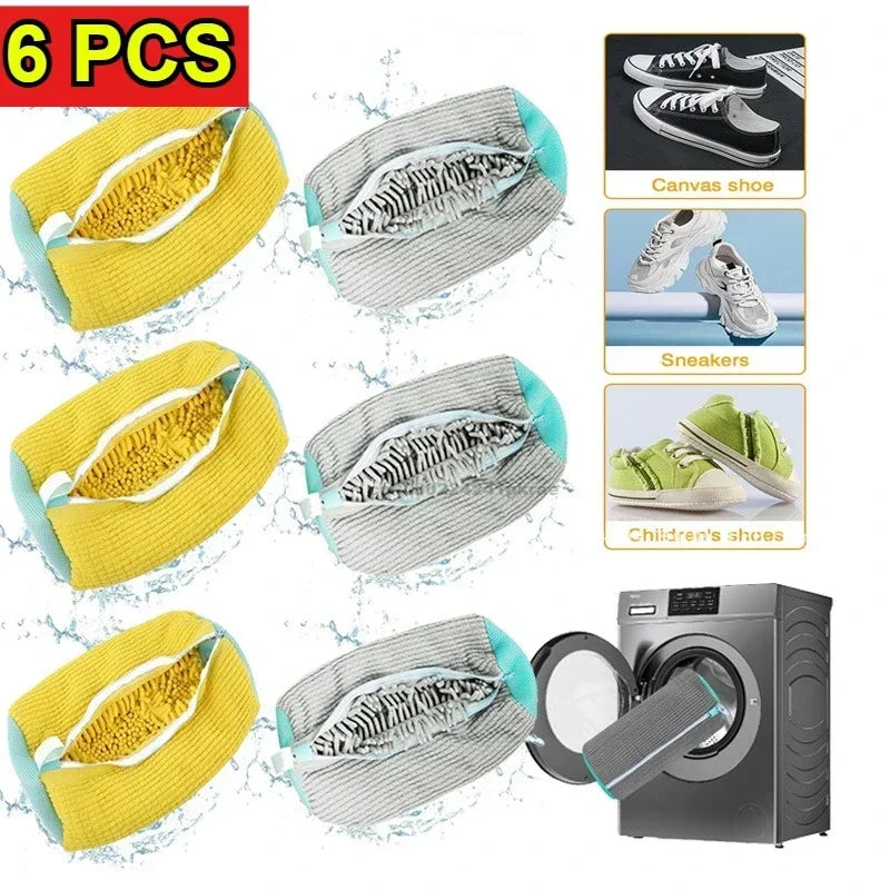 Sneaker Washing Mesh Bag – Protective Laundry Net for Cleaning Shoes