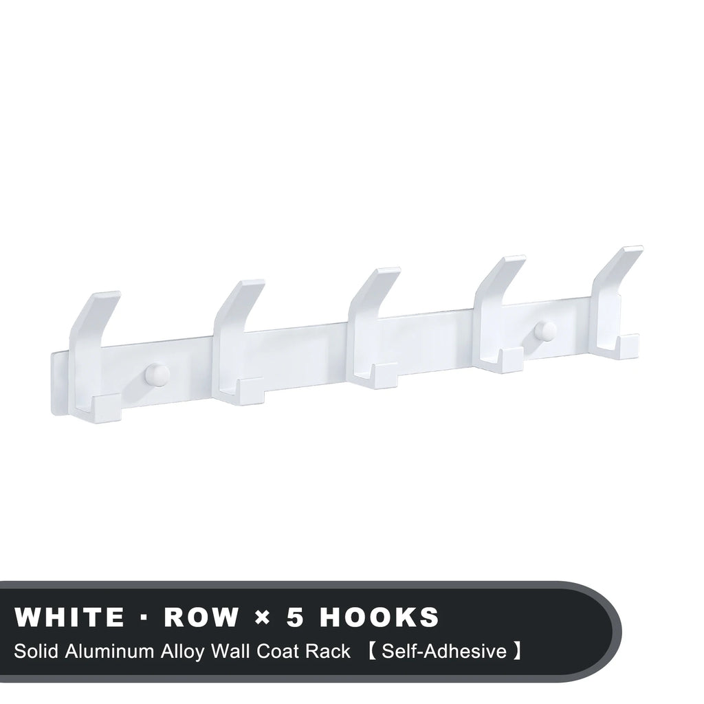 Self-Adhesive Wall Hooks – Heavy Duty Hangers for Bathroom Kitchen Storage