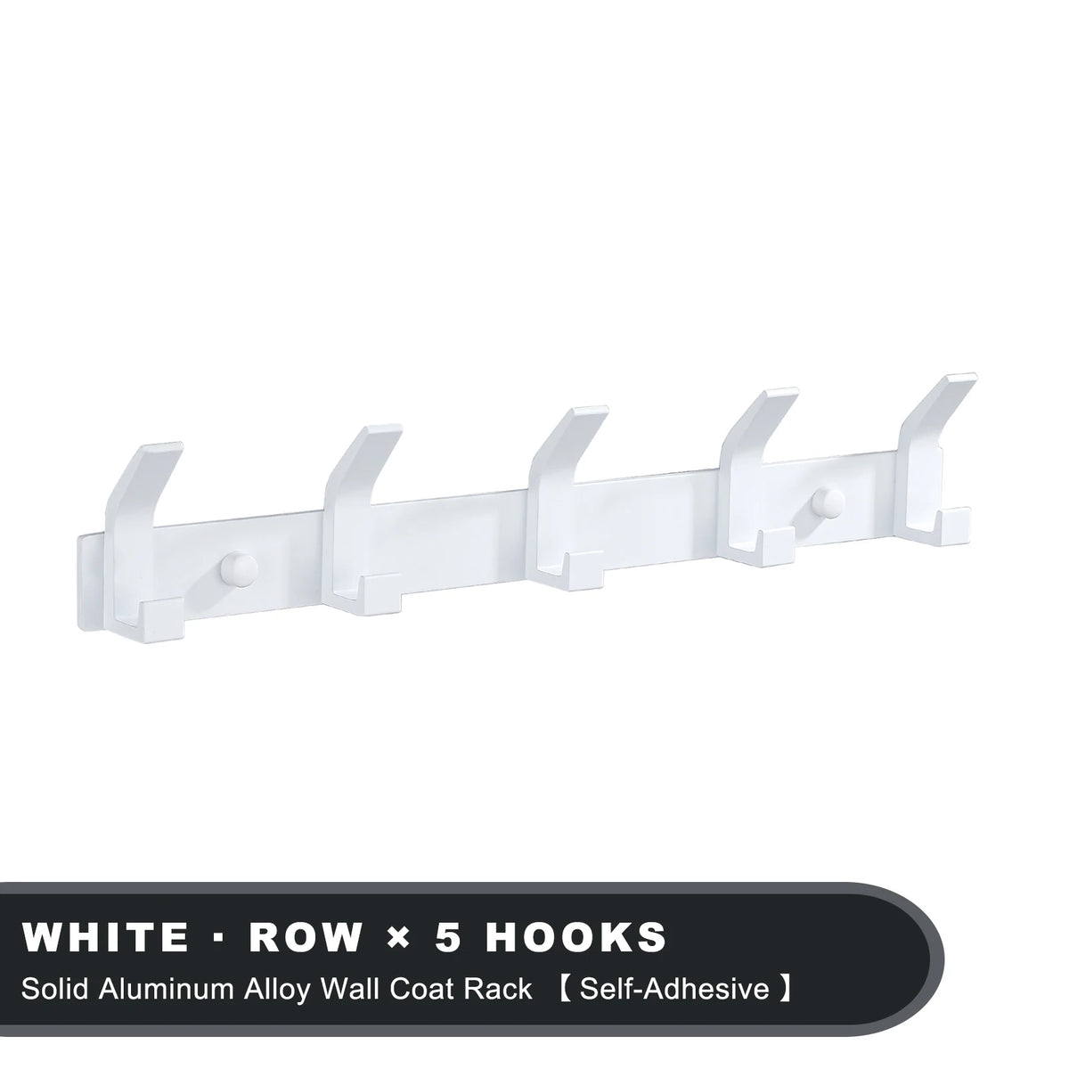 Self-Adhesive Wall Hooks – Heavy Duty Hangers for Bathroom Kitchen Storage