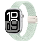 Braided Nylon Loop Watch Band – Magnetic Adjustable Bracelet for Apple iWatch