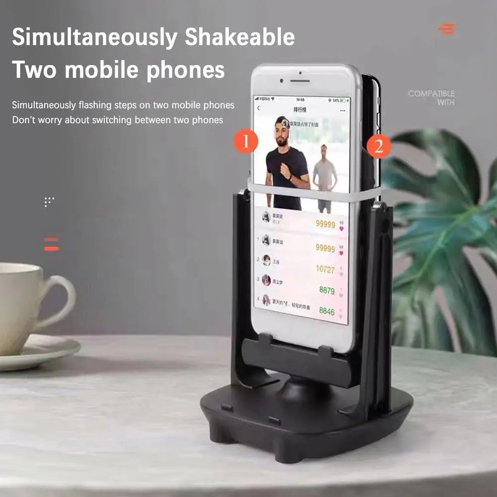 Automatic Phone Swing Shaker – Desk Wiggler for Step Counting and Gaming