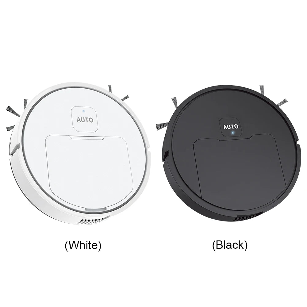 3-in-1 Robot Vacuum Mop – USB Rechargeable Cleaner for Home Pet Hair