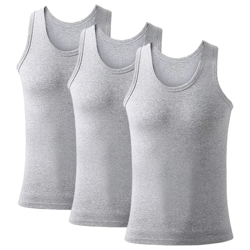Cotton Tank Undershirts – Breathable Sleeveless Vests for Gym and Fitness