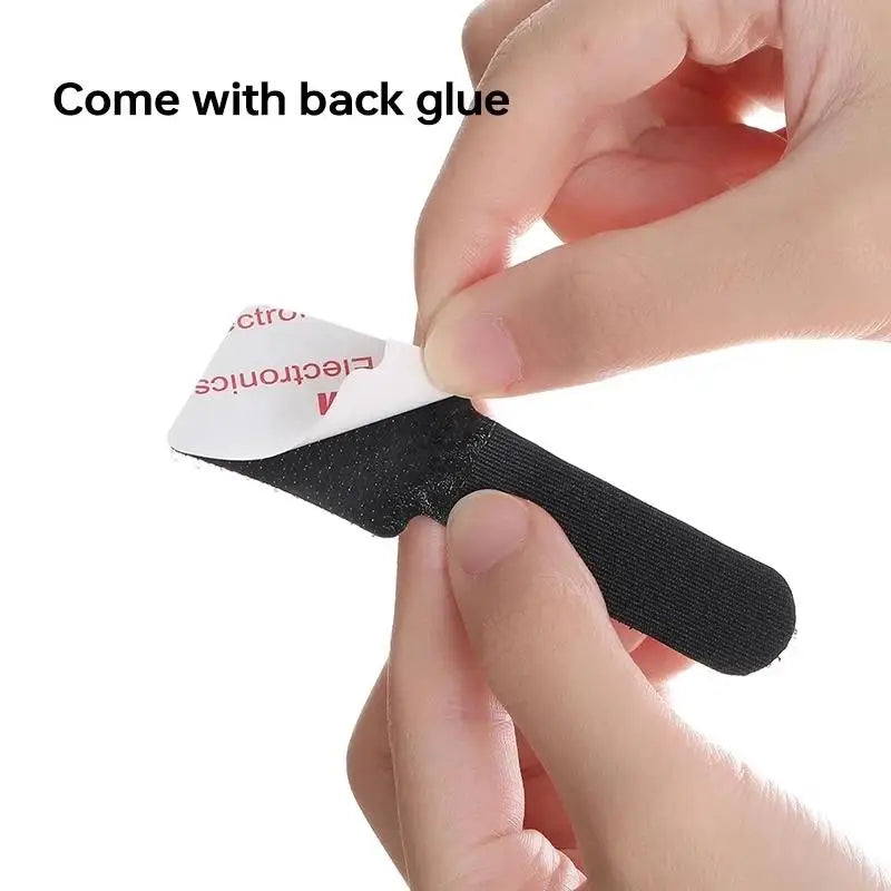Reusable Cable Ties – Adjustable Cord Organizer for Desk Management