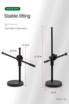 Overhead Tripod Stand – Ring Light with Phone Holder for Nail Art Photography