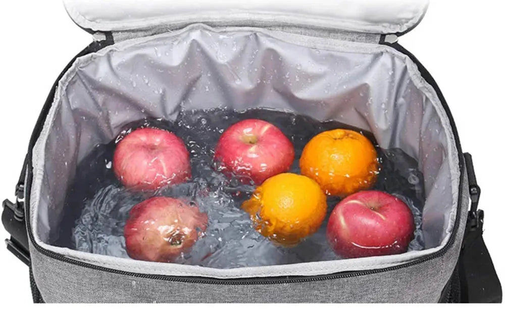 35L Collapsible Insulated Cooler Bag – Large Picnic Box for Outdoor Camping BBQ