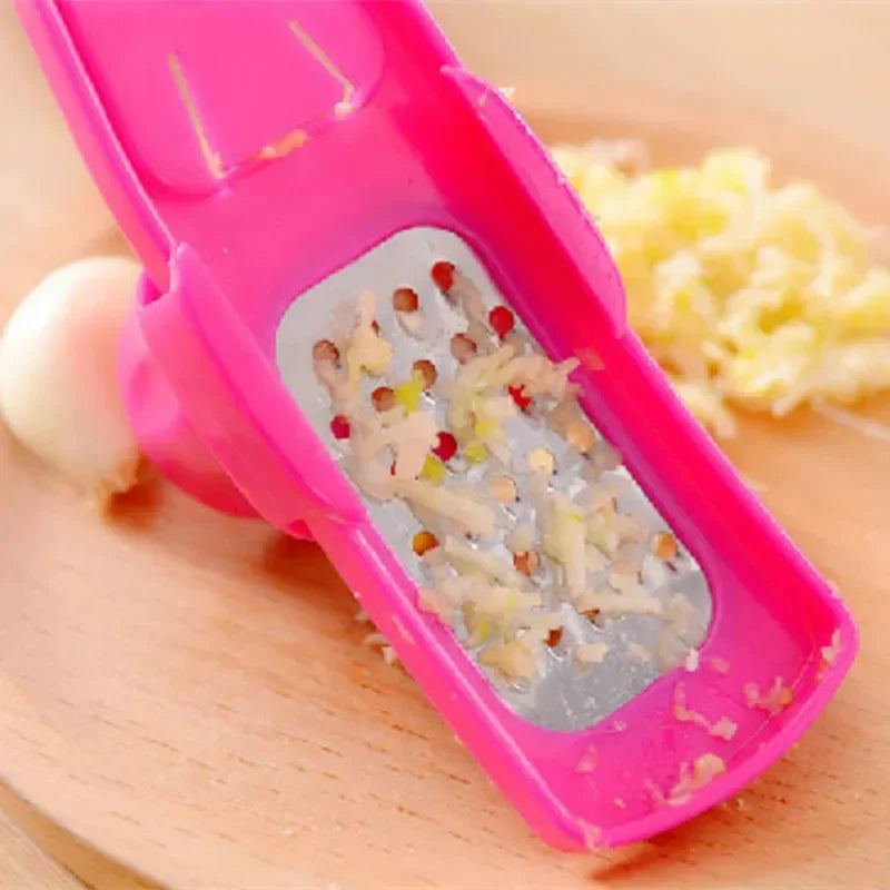 Multi-Function Garlic Peeler – Ginger Grater and Slicer for Kitchen Cooking