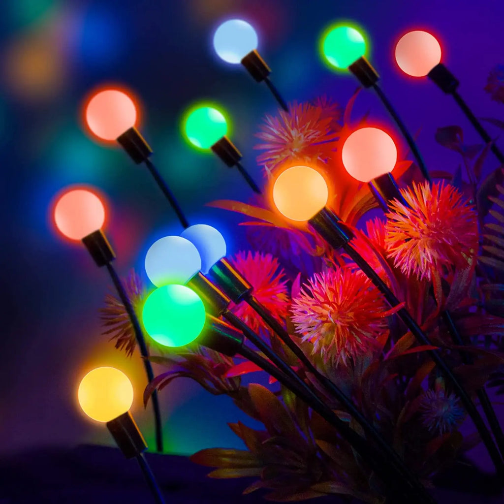 Starburst Solar Firefly Lights – Waterproof LED Lamps for Garden Path Decor