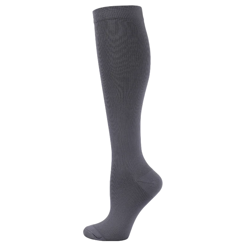 Graduated Compression Stockings – Open Toe Calf Sleeves for Varicose Veins