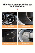Soft Bristle Cleaning Brush – Dust Removal Tool for Car Interior Detailing