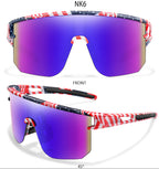 Kids Sport Cycling Sunglasses – UV400 Youth Eyewear for Outdoor Bike Baseball