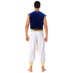 Arabian Prince Costume – Men’s Aladdin Cosplay Outfit for Halloween