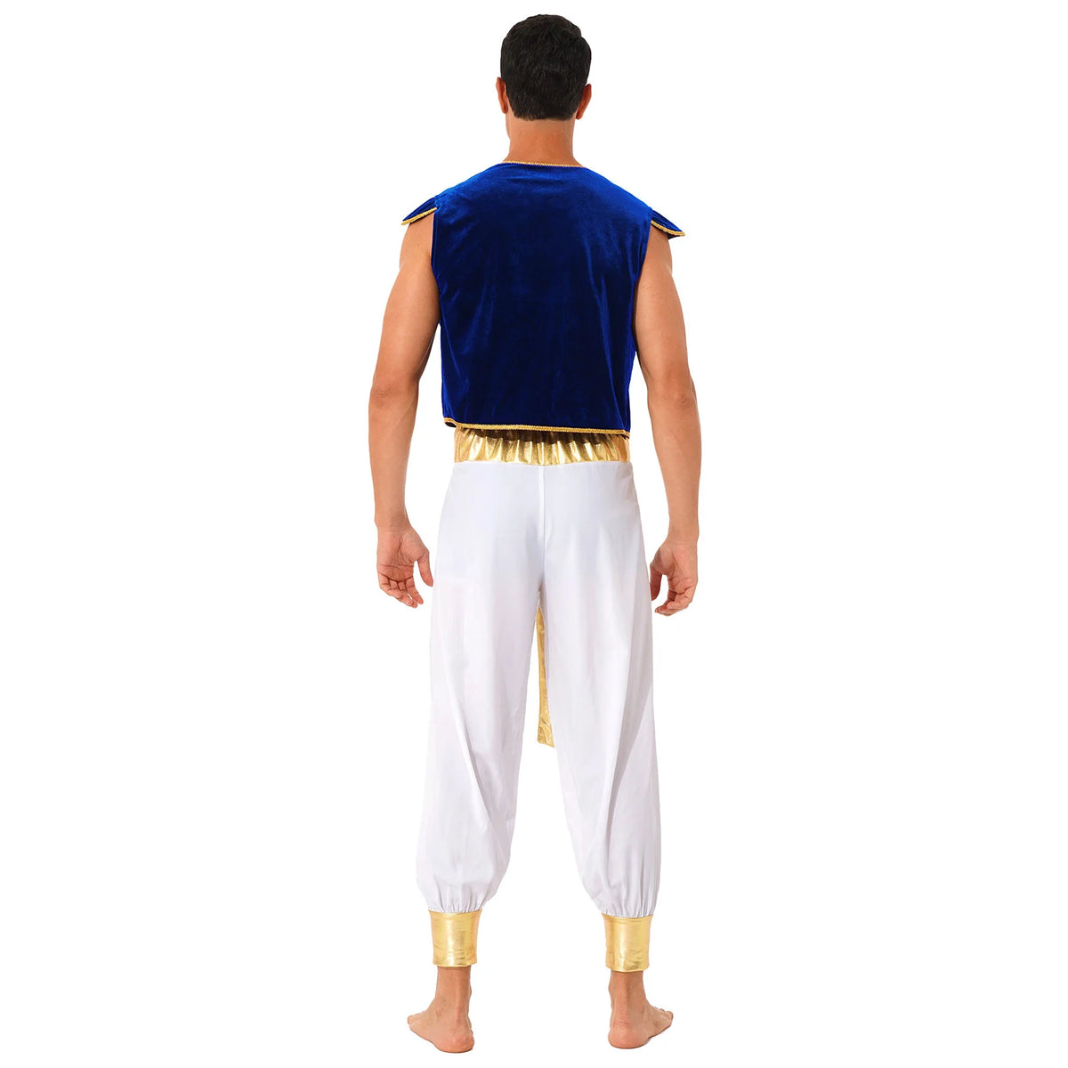Arabian Prince Costume – Men’s Aladdin Cosplay Outfit for Halloween