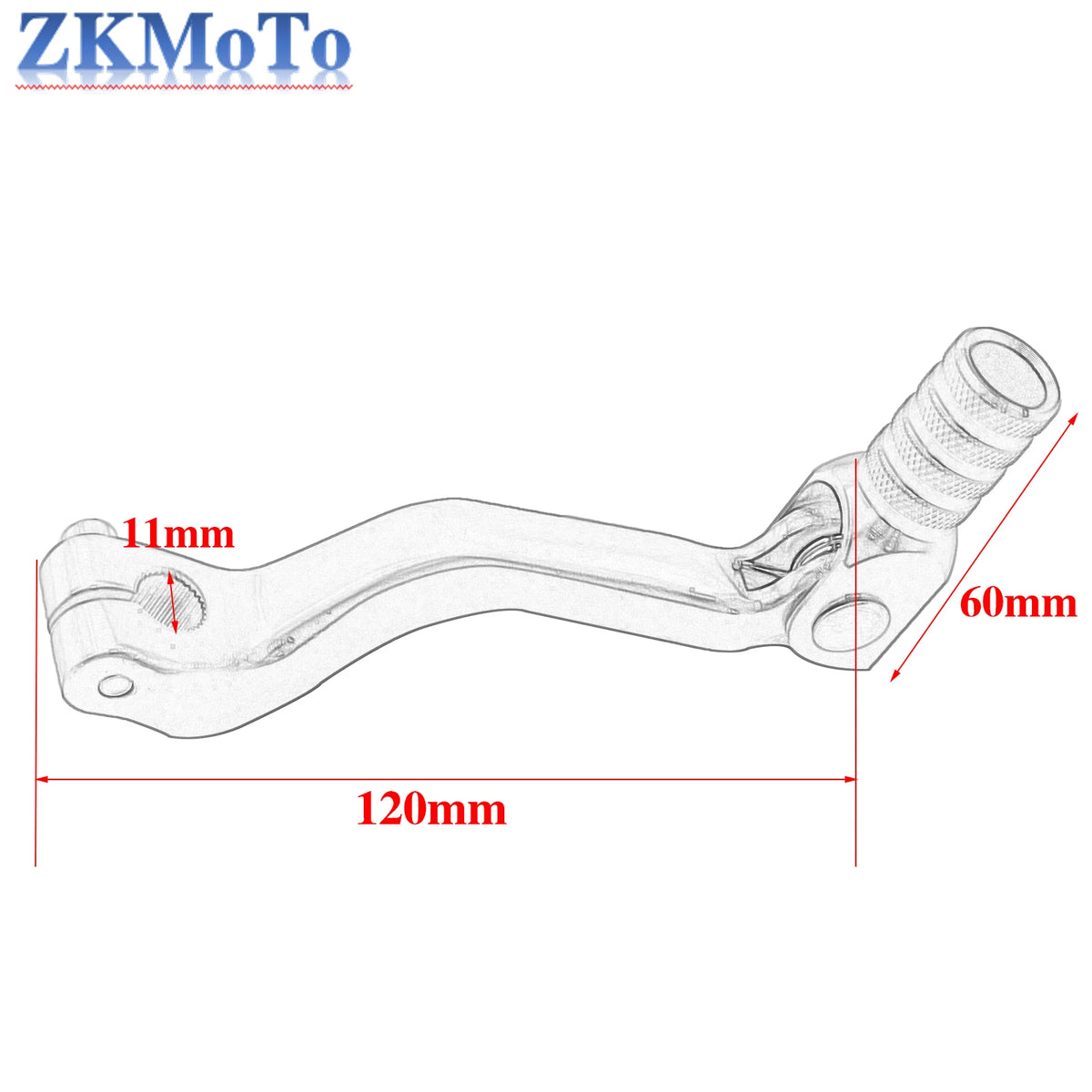 Motorcycle Gear Shift Lever – CNC Aluminum for Enduro Dirt Bike