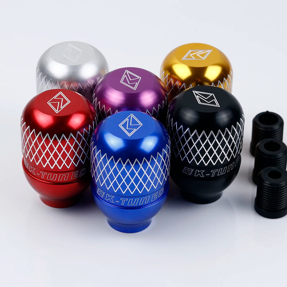 Aluminum Gear Shift Knob – Weighted Manual Shifter for Racing Car Interiors