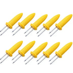 Stainless Steel Corn Holders – Skewers for Outdoor Barbecue and Camping