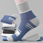 Cotton Mid-calf Socks – Solid Colour Daily Wear for Men