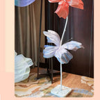Large 3D Gauze Butterfly Decoration – Hollow Hanging Display for Weddings