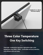 50cm Computer Monitor Light Bar – Stepless Dimming USB Lamp for Study Reading