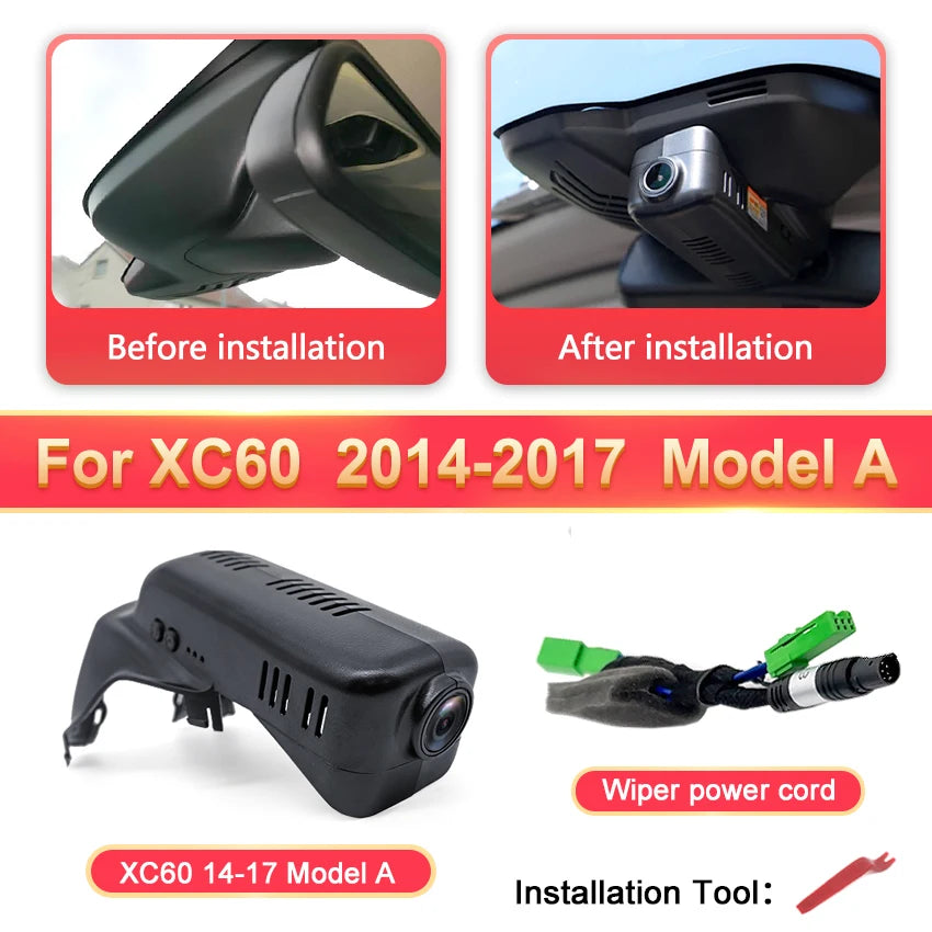 4K Ultra HD Dash Cam – Vehicle DVR Video Recorder for Volvo and Polestar
