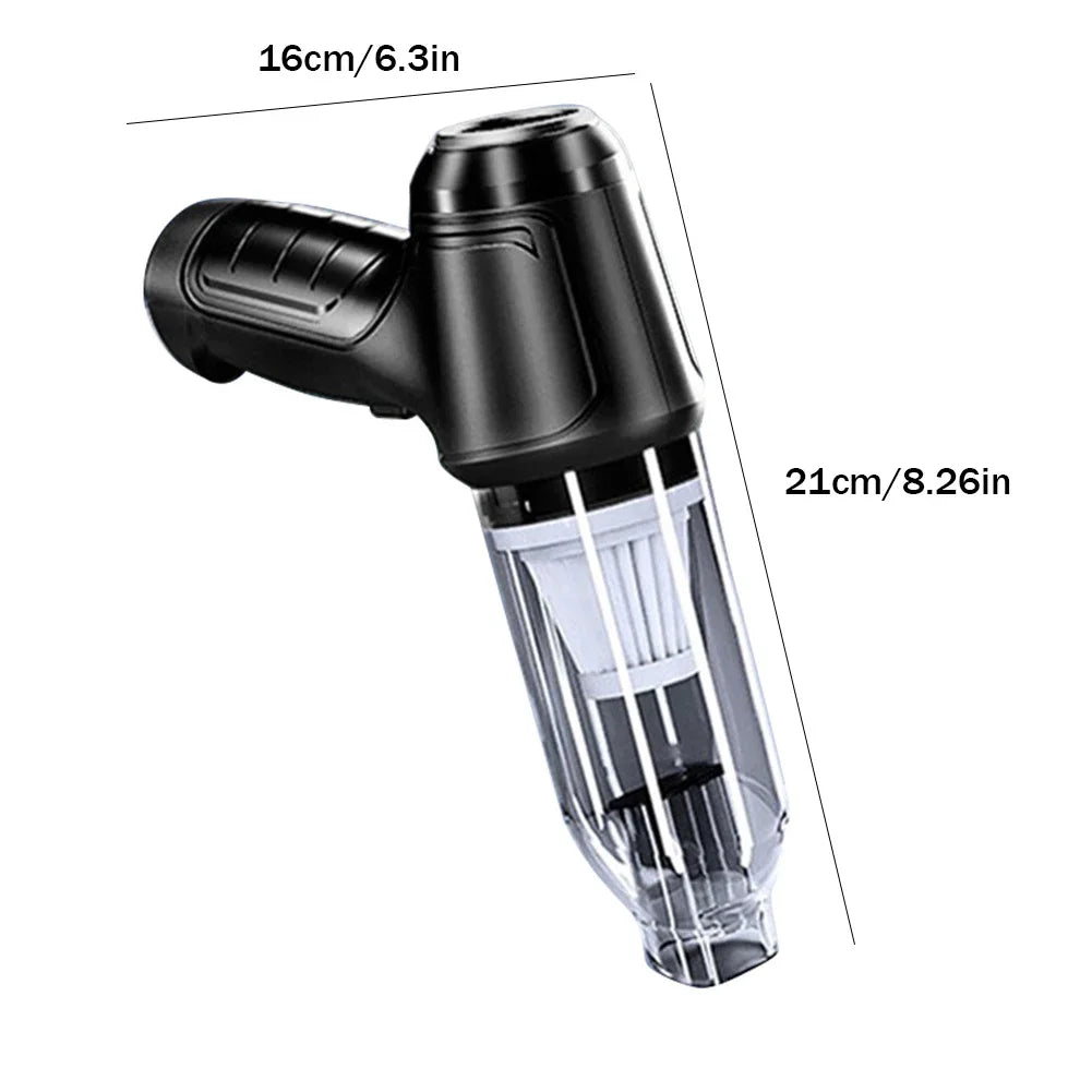 Portable Handheld Vacuum – Wireless Wet and Dry Cleaner for Car and Home