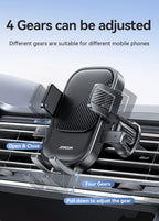 Universal Car Phone Mount – 360° Rotating Air Vent Holder for Smartphone