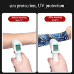 Ice Silk Arm Sleeves – UV Protection for Outdoor Cycling and Sports