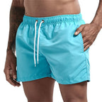 Mens Quick Dry Swim Trunks – Lightweight Beach Shorts for Summer Swimming