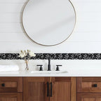 Self-Adhesive Waist Line Stickers – Waterproof Border Mural for Kitchen Decor