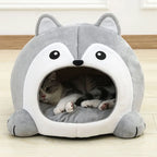 Plush Cat Bed Cave – Soft Pet Lounger for Small Dogs and Kittens