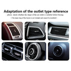 U-Shaped Car Air Vent Trim Strips – Decorative Interior Moulding for Auto Styling