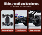 4WD Off-Road RC Monster Truck – 50km/h Remote Control for Adults and Kids