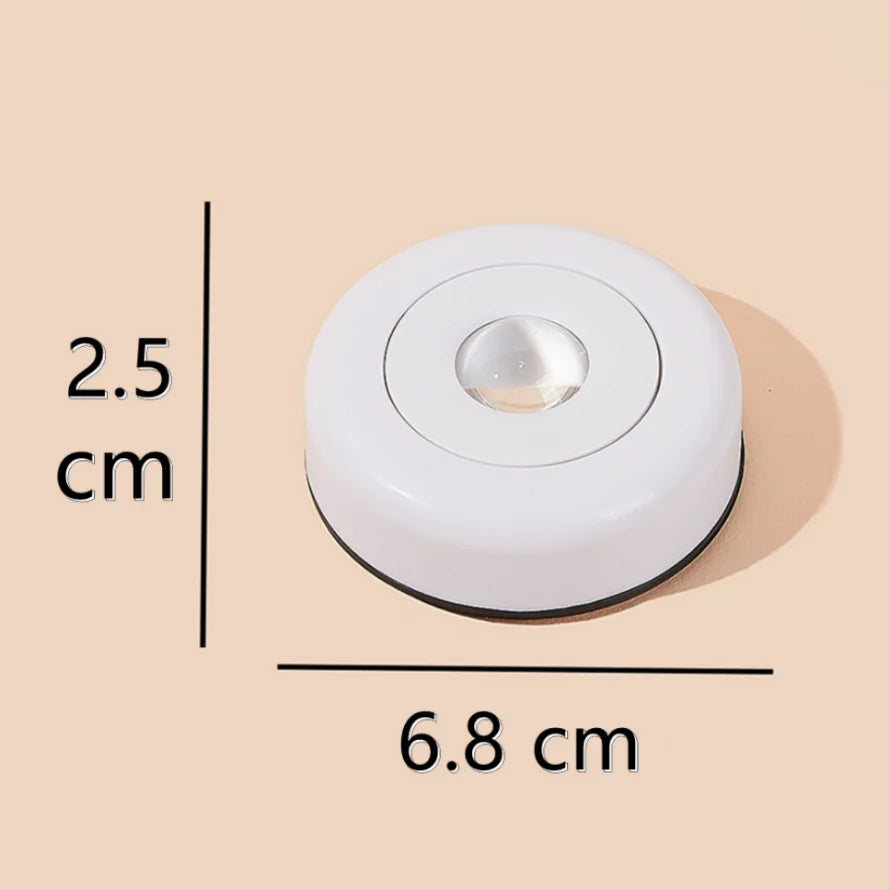 Battery Operated LED Night Light – Touch Activated Lamp for Closet Bedroom