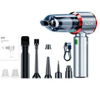 Portable Cordless Handheld Vacuum – High-Power Suction for Car and Home