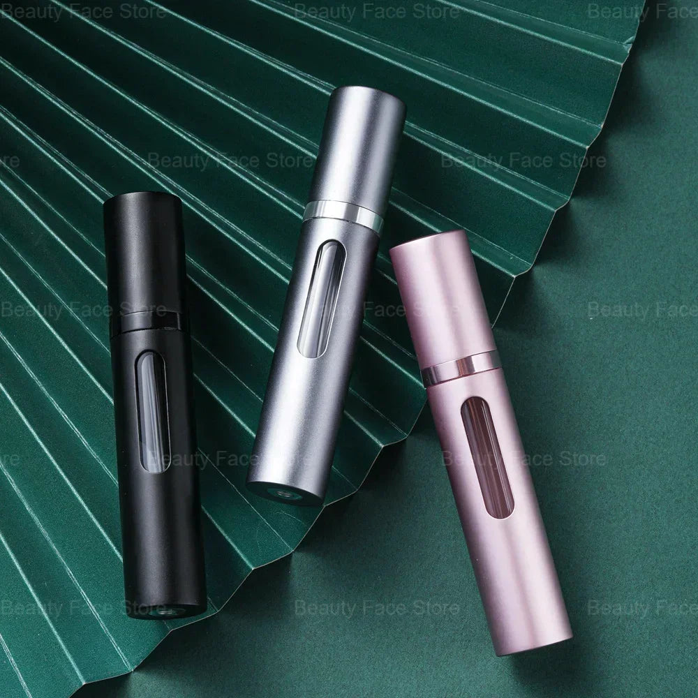 Glass Perfume Atomizer – Refillable Travel Spray Bottle for Cosmetics