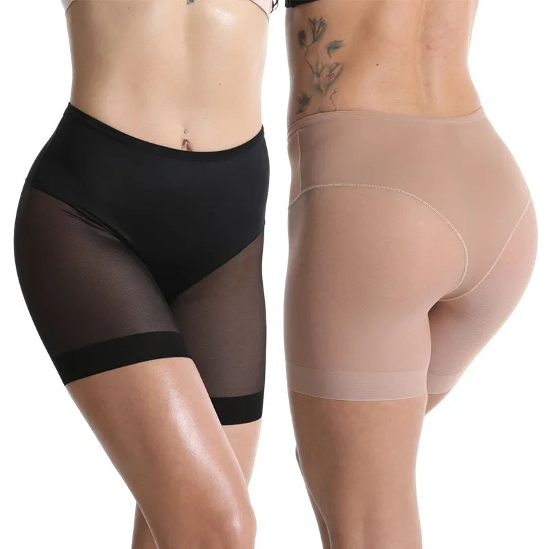 Anti-Chafing Safety Shorts – Seamless Thigh Shapewear for Women Under Skirts