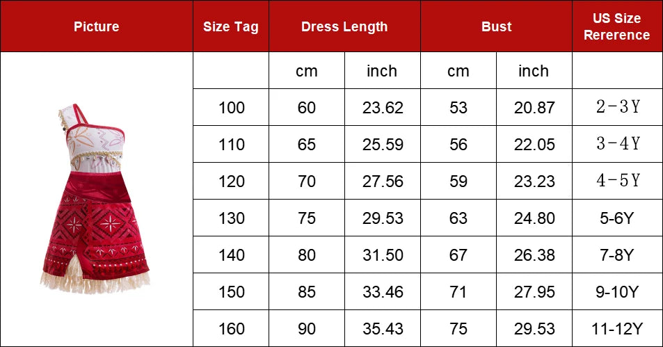 Princess Costume Dress – Kids Summer Cosplay Outfit for Party