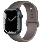 Silicone Apple Watch Sport Band – Adjustable Strap for Series 1-11 and Ultra