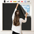 Blackout Window Privacy Film – Adhesive Light Blocking Tint for Home Glass