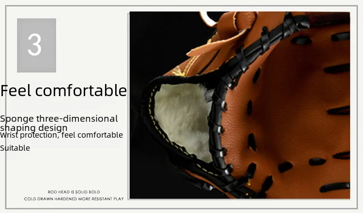 Infield Baseball Pitcher Gloves – Professional Youth and Adult Softball Gear