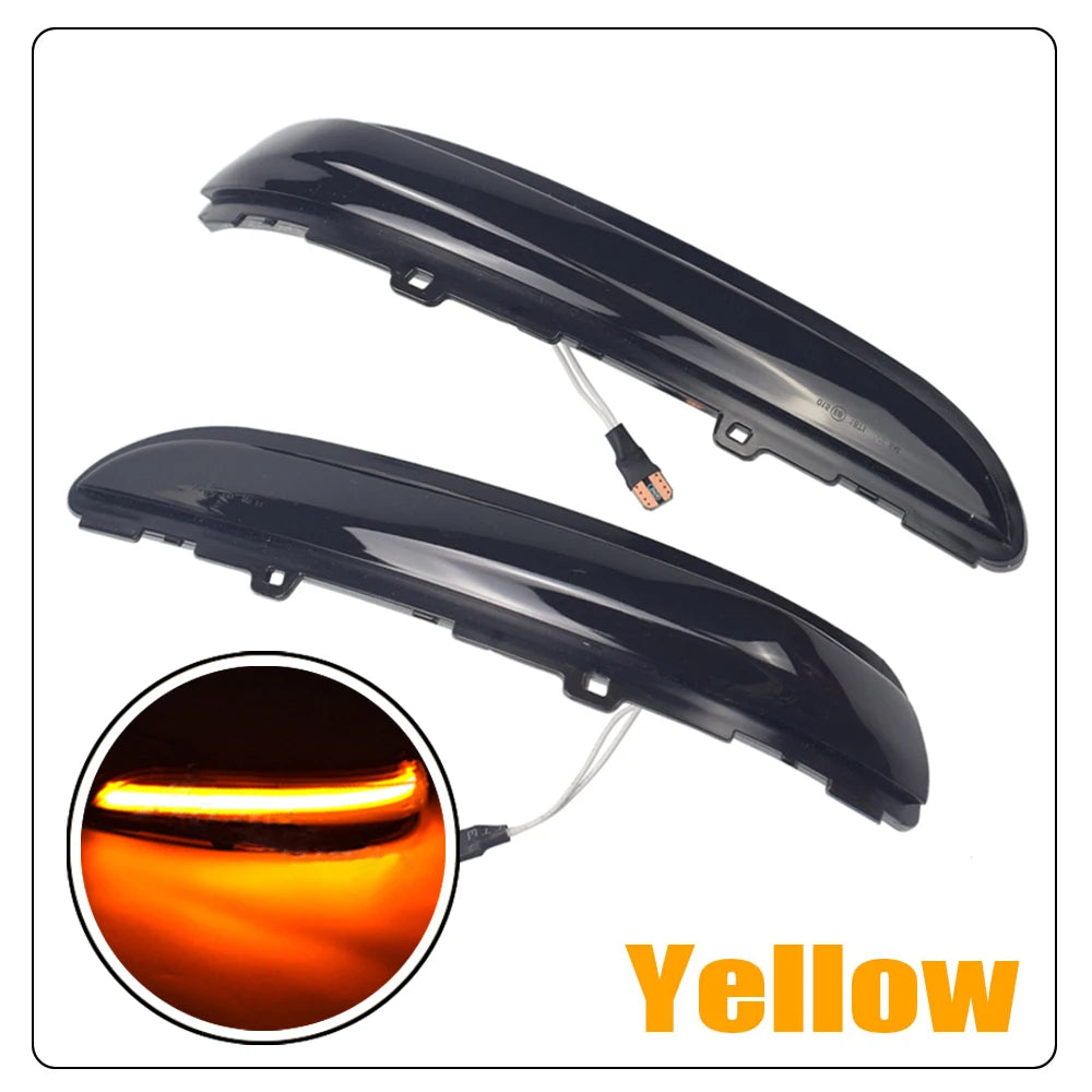 Dynamic LED Side Mirror Turn Signals – Sequential Indicators for Peugeot Citroen