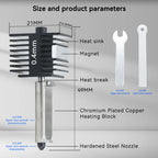 Hardened Steel Nozzle Hotend Kit – Precision Printing for A1 and A1 Mini