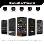 Bluetooth LED Car Sign – Programmable Scrolling Message Display for Auto Decor